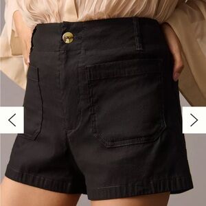 Maeve by Anthropologie The Colette Short. Black. NWOT Size 27